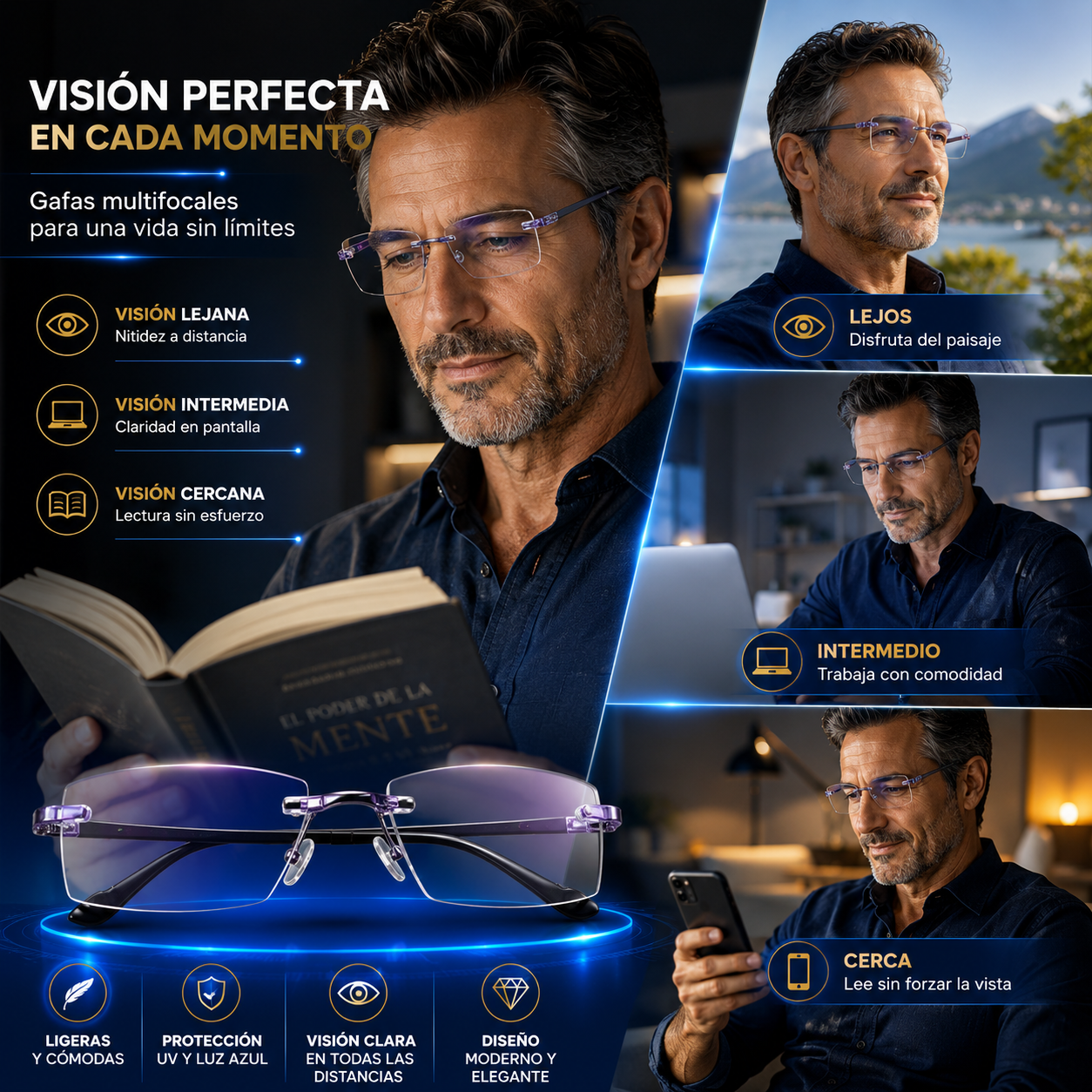 🕶️GAFAS TR90 - ¡VUELVE A VER TODO CON CLARIDAD!🕶️